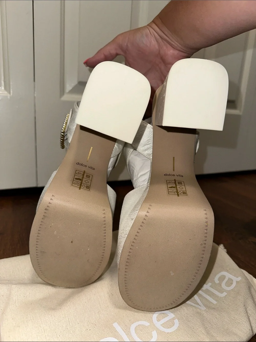 Dolce Vita Bobby Pearls Platform Heels